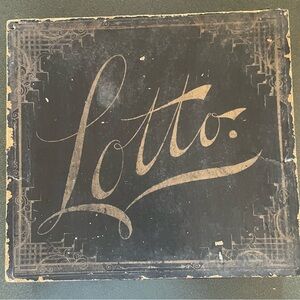 Vintage Lotto Game Box